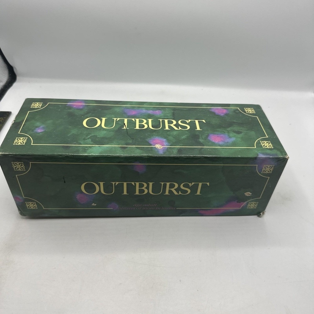 Outburst 1986 Hersch‎ and Company Board Game